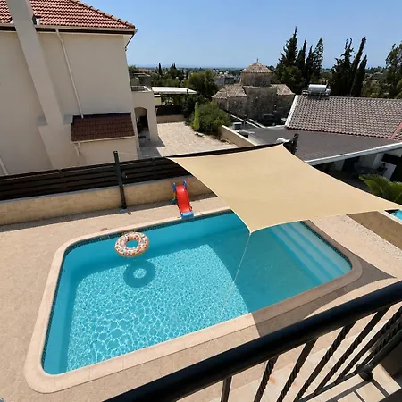 Kourion Family With Pool And Panoramic Sunset View Villa Erimi