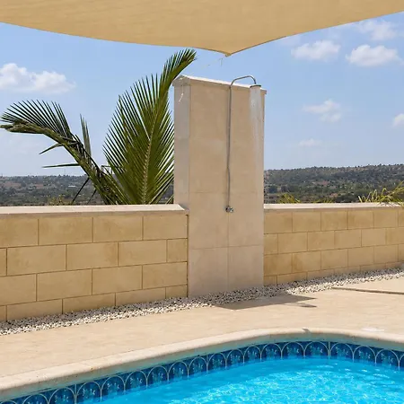 Kourion Family With Pool And Panoramic Sunset View Villa