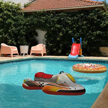 Kourion Family With Pool And Panoramic Sunset View *